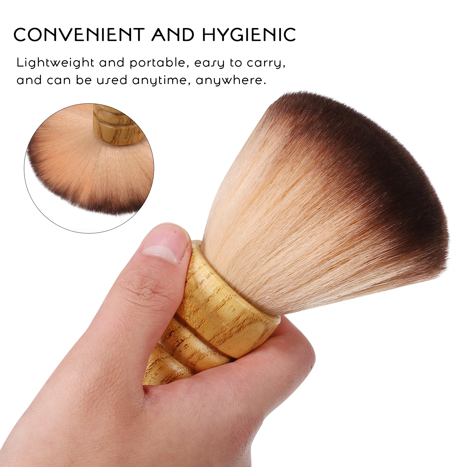 Neck Duster Barber Equipment Soft Bristle Lightweight Portable Hair Dusting Professional Use
Neck Duster Barber Equipment Soft Bristle Lightweight Portable Hair Dusting Professional Use