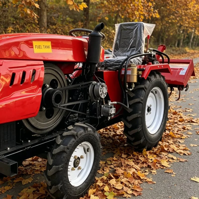 Customized Hot-selling Four-wheel Rotary Tiller for Farmland Rototilling Work, Energy-saving Wheeled Rotary Tractor
Customized Hot-selling Four-wheel Rotary Tiller for Farmland Rototilling Work, Energy-saving Wheeled Rotary Tractor