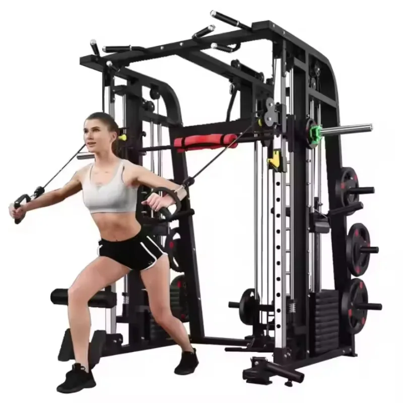 Home Gym Multi Deep Squat Rack Power Rack Smith Machine Pulley Cable Trainer Press Bench Strength Training Fitness Equipment
Home Gym Multi Deep Squat Rack Power Rack Smith Machine Pulley Cable Trainer Press Bench Strength Training Fitness Equipment