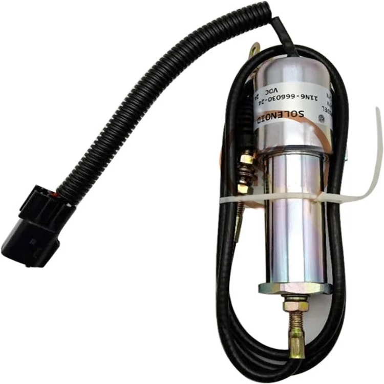24V Stop Shutdown Solenoid Fuel Shutdown Solenoid 11N6-66030-24 for Excavator R210 DH220-5
24V Stop Shutdown Solenoid Fuel Shutdown Solenoid 11N6-66030-24 for Excavator R210 DH220-5