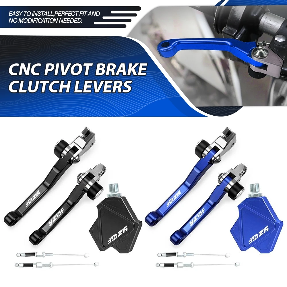 Dirt Bike CNC Brake Clutch Levers Stunt Clutch Pull Cable Lever Replacement Easy System For YAMAHA YZ426F 2009-2018 2017 2016
Dirt Bike CNC Brake Clutch Levers Stunt Clutch Pull Cable Lever Replacement Easy System For YAMAHA YZ426F 2009-2018 2017 2016