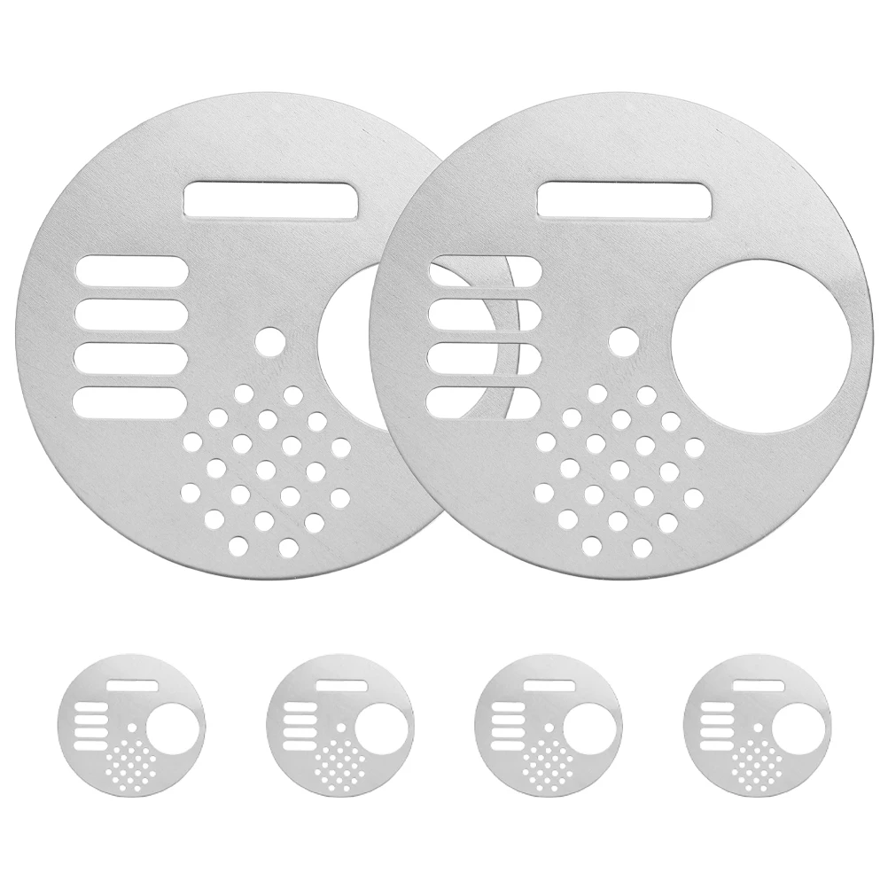6pcs Beehive Ventilation Door Rotatable Stainless Steel Honey Gate Entrance Tool Round Design Long Use Beekeeping Supplies
6pcs Beehive Ventilation Door Rotatable Stainless Steel Honey Gate Entrance Tool Round Design Long Use Beekeeping Supplies