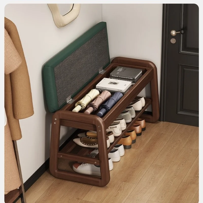 Home Furniture Solid Wood Shoe Storage Bench Cabinet Entryway Hallway Seat Cushioned Small Apartment Multifunctional Heavy Duty
Home Furniture Solid Wood Shoe Storage Bench Cabinet Entryway Hallway Seat Cushioned Small Apartment Multifunctional Heavy Duty
