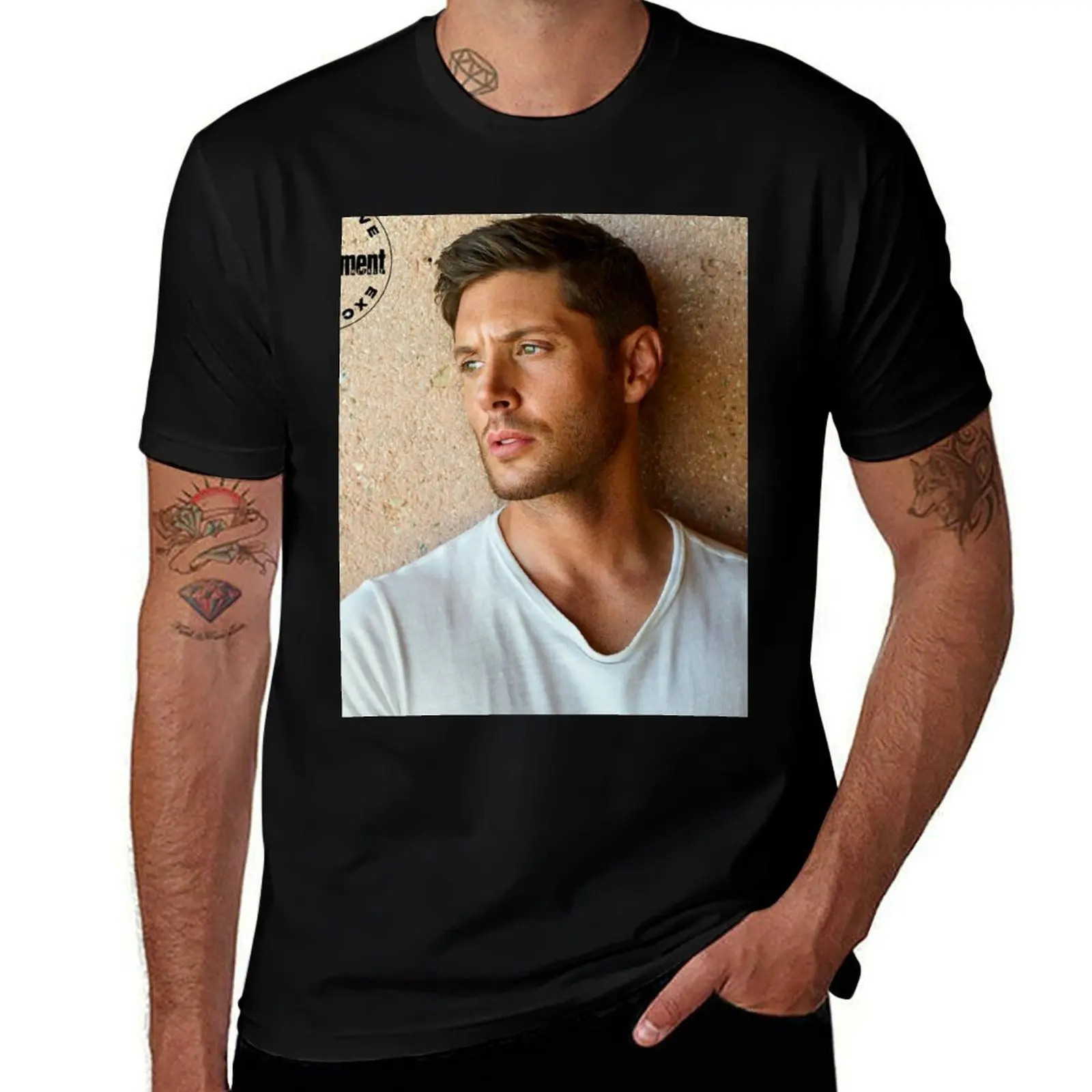 Jensen Ackles T-Shirt oversize t-shirts man cute tops customs oversizeds t shirt men
Jensen Ackles T-Shirt oversize t-shirts man cute tops customs oversizeds t shirt men