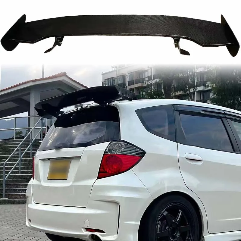 For Honda Fit Jazz 2008-2013 GK5 High quality pure carbon fiber tailgate trim rear spoiler automotive accessories FRP GT style
For Honda Fit Jazz 2008-2013 GK5 High quality pure carbon fiber tailgate trim rear spoiler automotive accessories FRP GT style