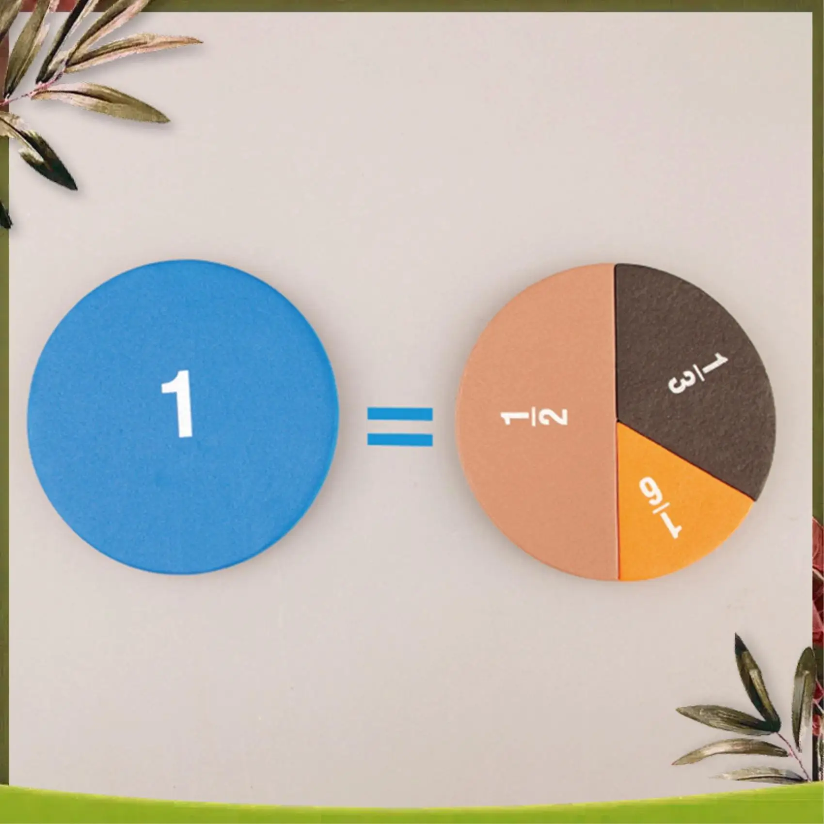 ABOU-4X Circular Fractions Counting Kids Early Educational Math Toys Math Operation Learning Teaching Toys
ABOU-4X Circular Fractions Counting Kids Early Educational Math Toys Math Operation Learning Teaching Toys