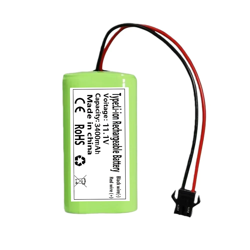 High Capacity 3400mAh Battery for Vactidy T6 T7 T8 Robot Vacuum 10.8V/11.1V LS001-02 Compatible Replacement.
High Capacity 3400mAh Battery for Vactidy T6 T7 T8 Robot Vacuum 10.8V/11.1V LS001-02 Compatible Replacement.