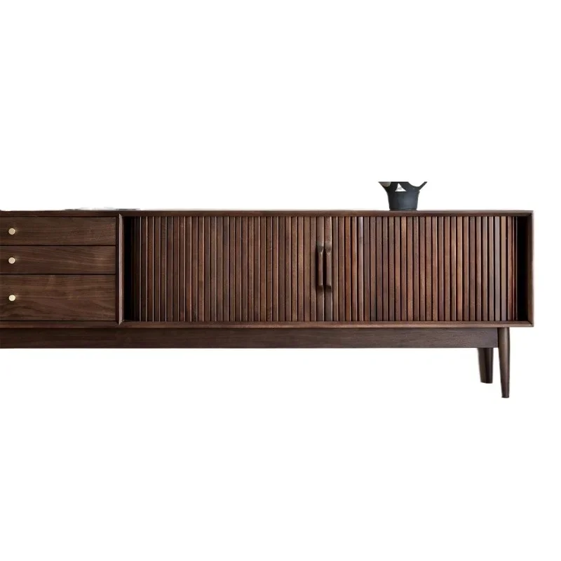 North American black walnut solid wood TV cabinet, light luxury small apartment home living room Nordic retro black walnut
North American black walnut solid wood TV cabinet, light luxury small apartment home living room Nordic retro black walnut