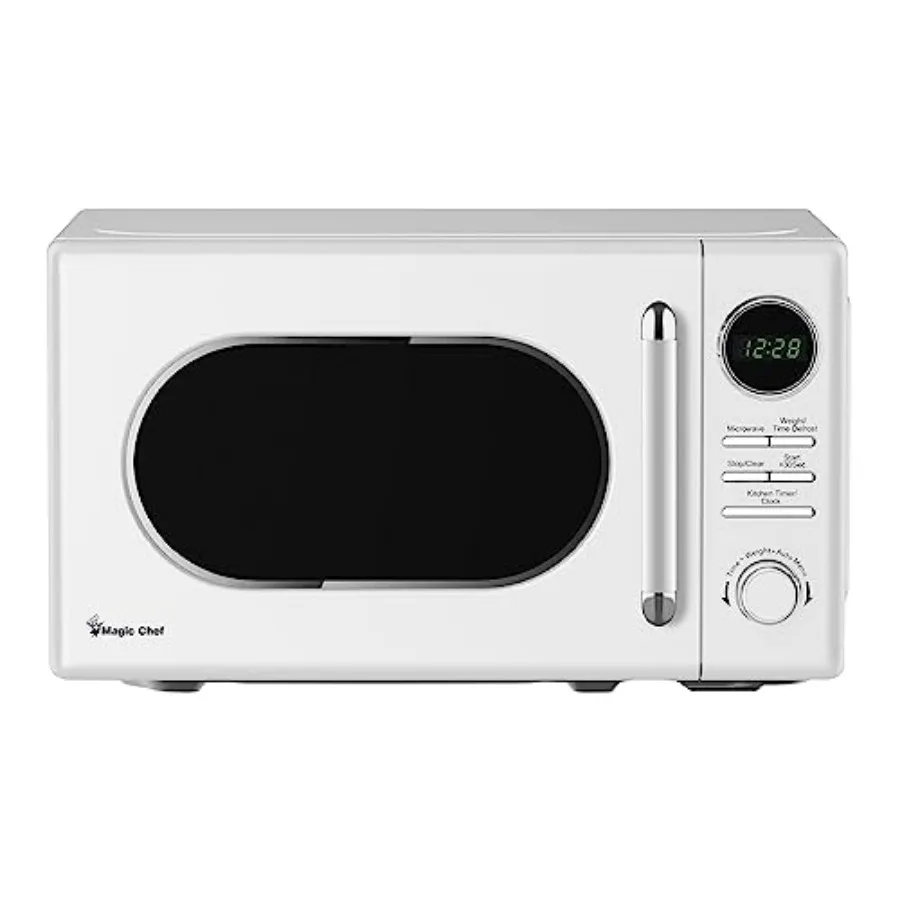 Countertop Microwave Classic Retro Touch Small Appliance for Kitchen Use 0.7 Cubic Ft Capacity White Color Compact Design with
Countertop Microwave Classic Retro Touch Small Appliance for Kitchen Use 0.7 Cubic Ft Capacity White Color Compact Design with