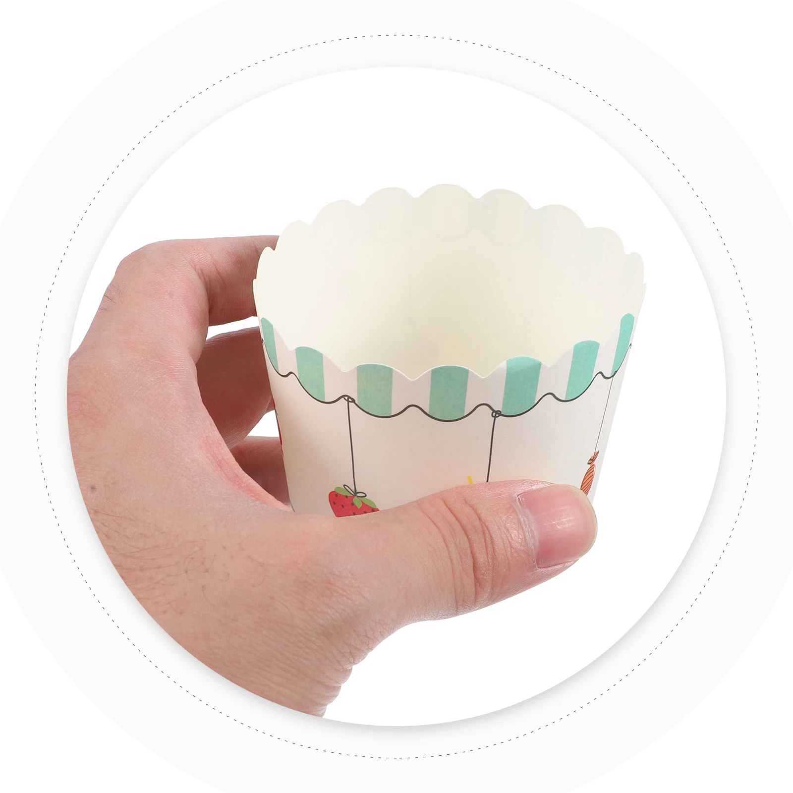50 pcs Cake Cups Mini Muffin Cupcake Reusable Shaped Baking Paper Wrappers Liners Perfect for Parties Celebrations
50 pcs Cake Cups Mini Muffin Cupcake Reusable Shaped Baking Paper Wrappers Liners Perfect for Parties Celebrations