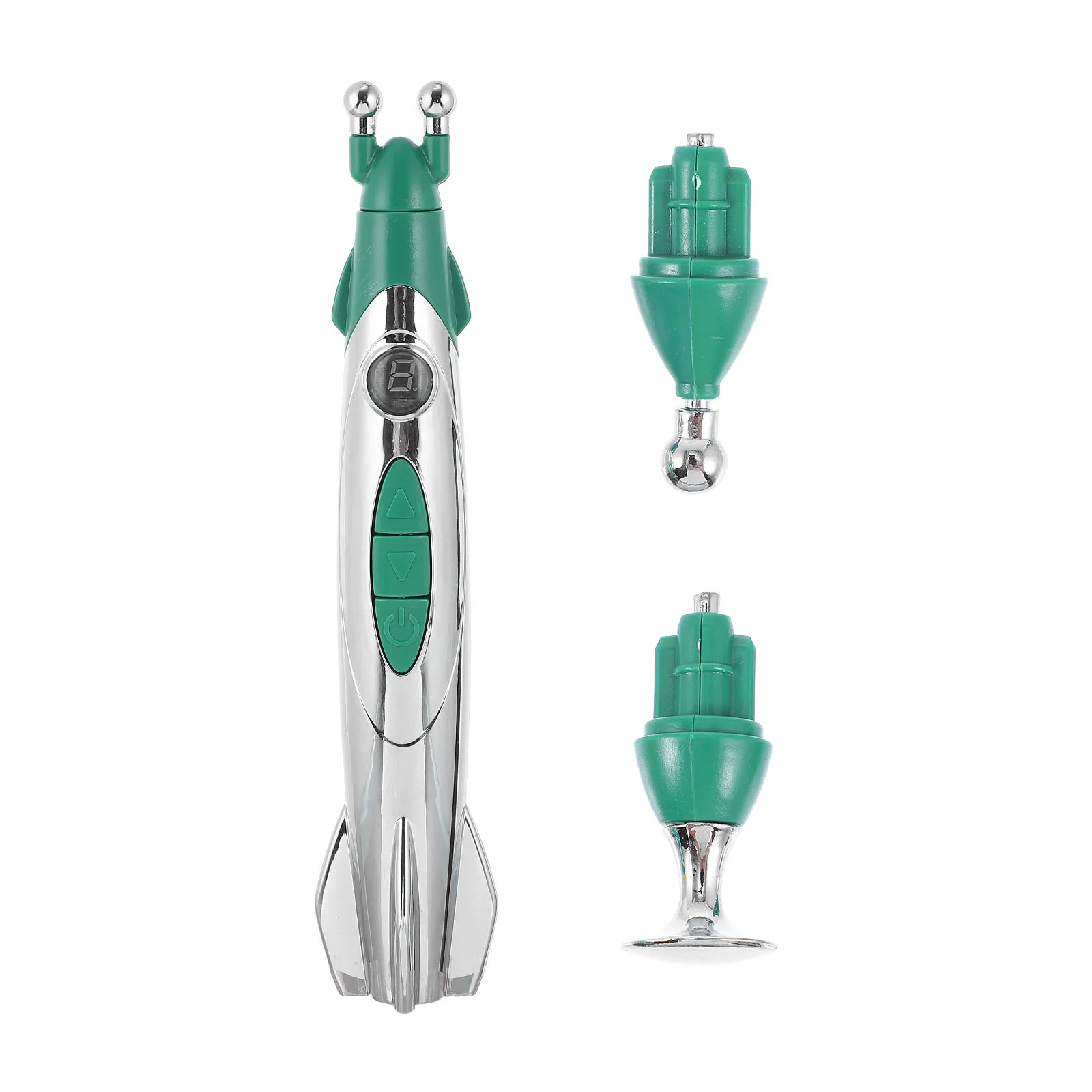 Acupuncture Pen Electronic Meridian Massage Tool for Pain Relief Self Massage Acupressure Bar Flat Ball Head Knee
Acupuncture Pen Electronic Meridian Massage Tool for Pain Relief Self Massage Acupressure Bar Flat Ball Head Knee