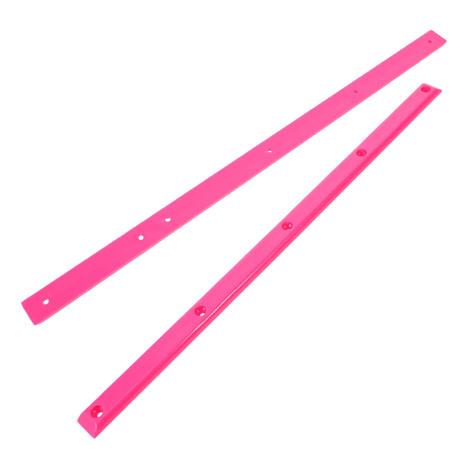 2Pcs Pink Skateboard Deck Guards 14.15x0.67 Inch Protective Rib Bones Rails Double-Headed Longboard Bumper Guard Shock Absorbing
2Pcs Pink Skateboard Deck Guards 14.15x0.67 Inch Protective Rib Bones Rails Double-Headed Longboard Bumper Guard Shock Absorbing