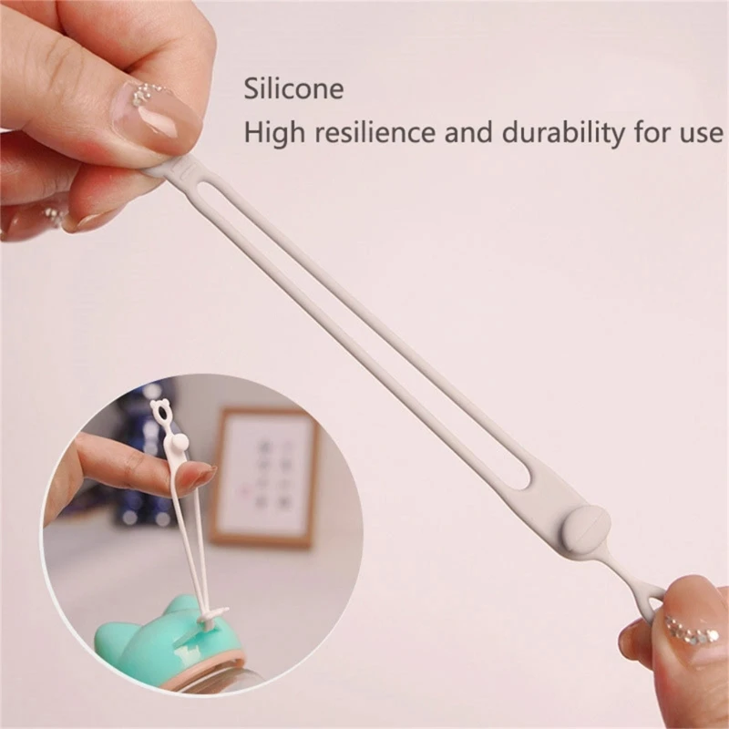50Pcs Multipurpose Wire Managements Elastic Silicone Cord Ties Cord Organizers
50Pcs Multipurpose Wire Managements Elastic Silicone Cord Ties Cord Organizers