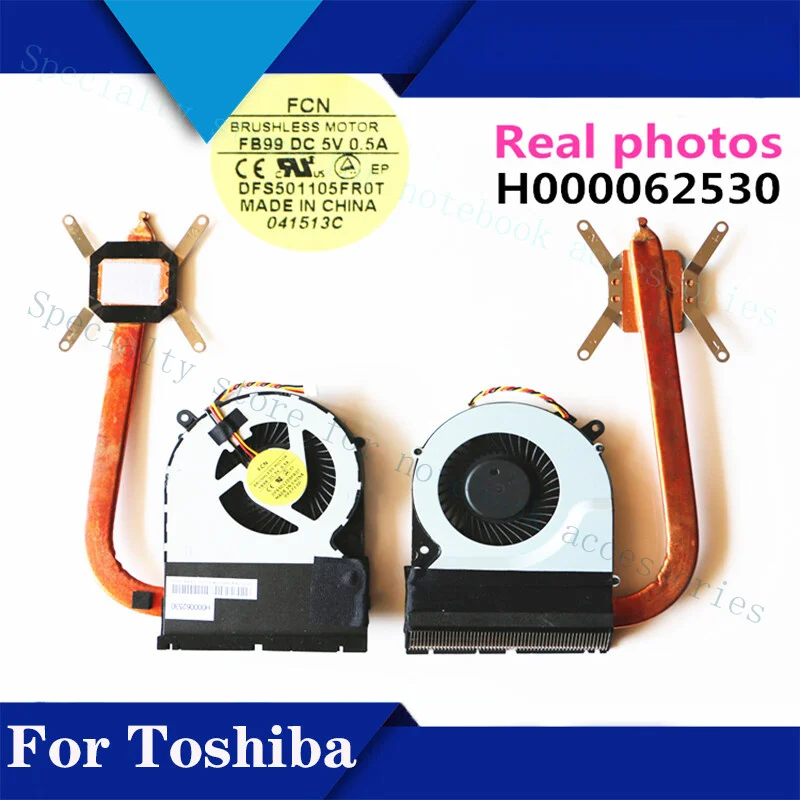 НОВИНКА: Вентилятор и радиатор для Toshiba Satellite C50 C55-A-1HL C55 C855-17X, артикул H000062530
НОВИНКА: Вентилятор и радиатор для Toshiba Satellite C50 C55-A-1HL C55 C855-17X, артикул H000062530