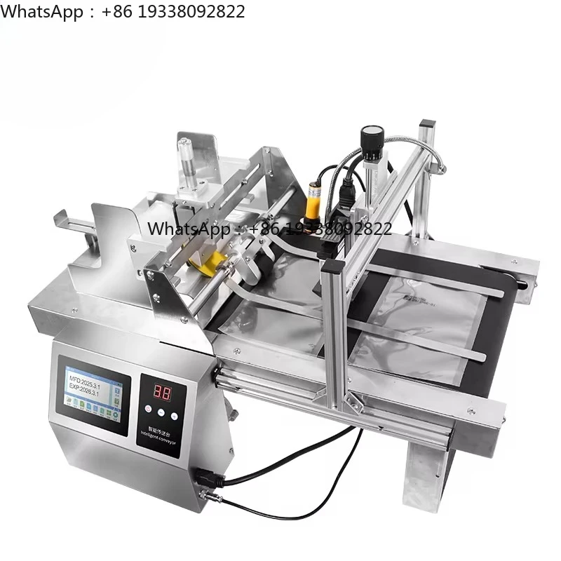 Easy to Operate Automatic Mini Desktop Inkjet Printer Paging Machine with Multi Languages for Paper Box Small Bag