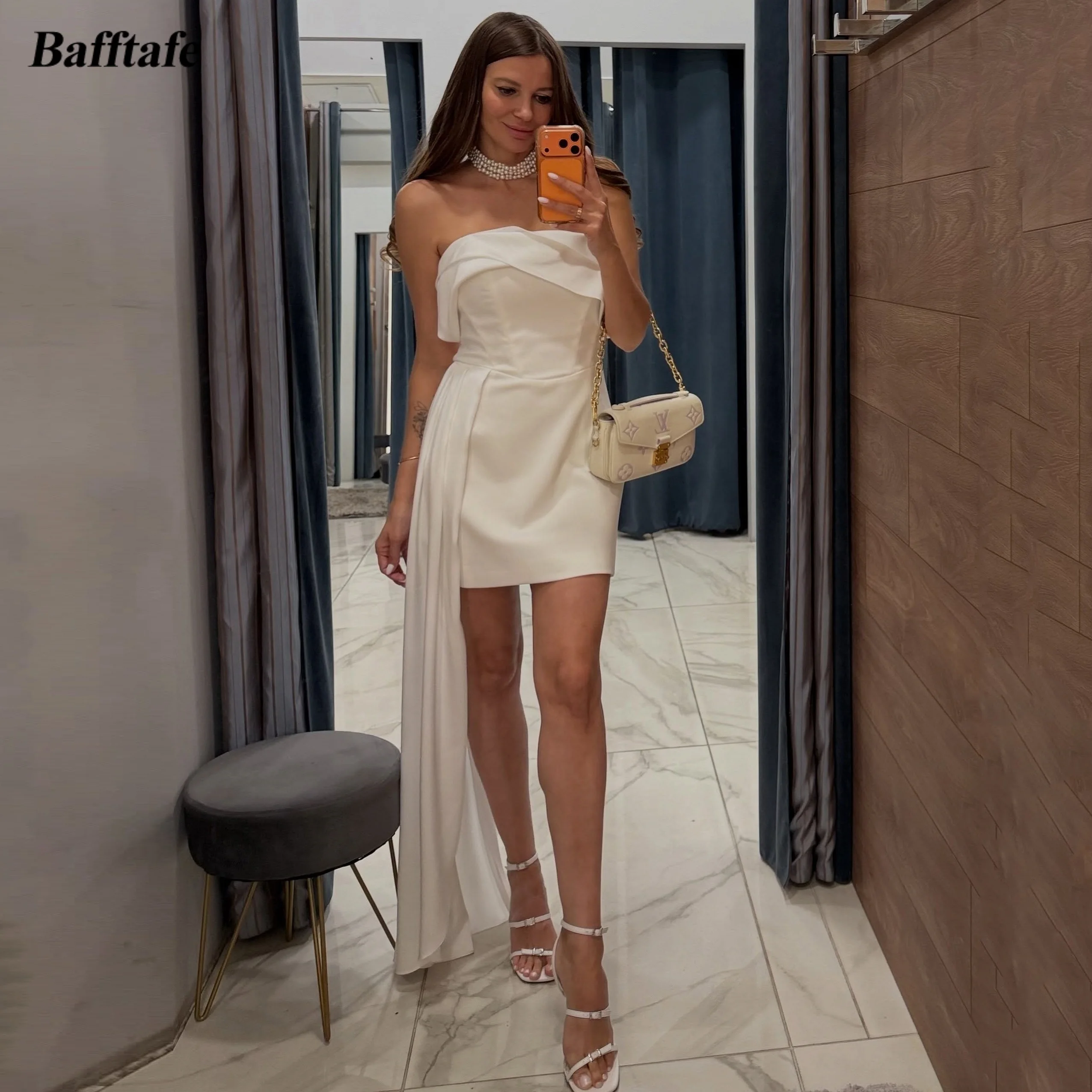 Bafftafe Simple Satin Mini Prom Dresses Customized Homecoming Dress Above Knee Women's Occasion Party Formal Birthday Gowns
Bafftafe Simple Satin Mini Prom Dresses Customized Homecoming Dress Above Knee Women's Occasion Party Formal Birthday Gowns