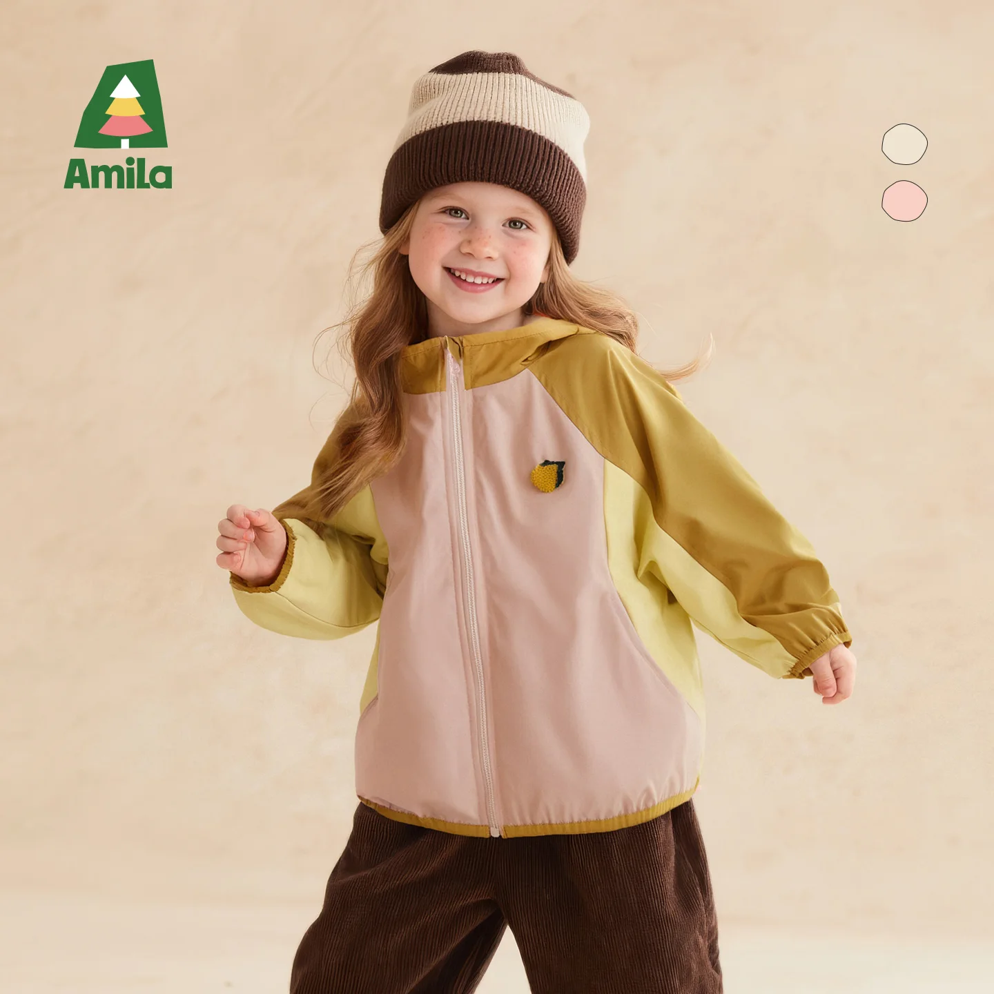 Amila 2025 Kids Jacket Autumn Boys Girls Windbreaker Colorblock Hooded Zip Up Lightweight Casual Outerwear Kids Jacket
Amila 2025 Kids Jacket Autumn Boys Girls Windbreaker Colorblock Hooded Zip Up Lightweight Casual Outerwear Kids Jacket