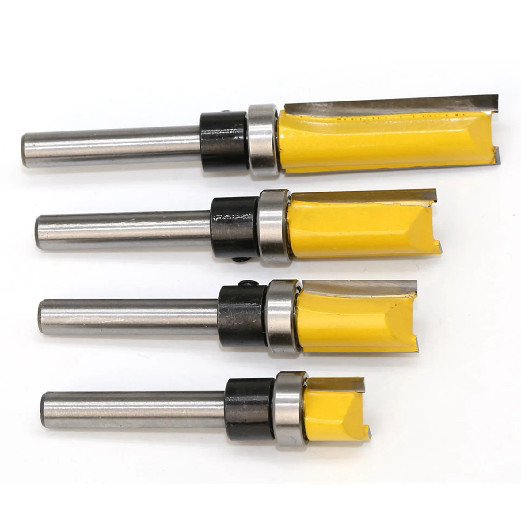 YWDZ-8Pcs Flush Trim Router Bits Top Bearing Router Bit 1/4 Inch Shank Straight Pattern Template Router Bit
YWDZ-8Pcs Flush Trim Router Bits Top Bearing Router Bit 1/4 Inch Shank Straight Pattern Template Router Bit