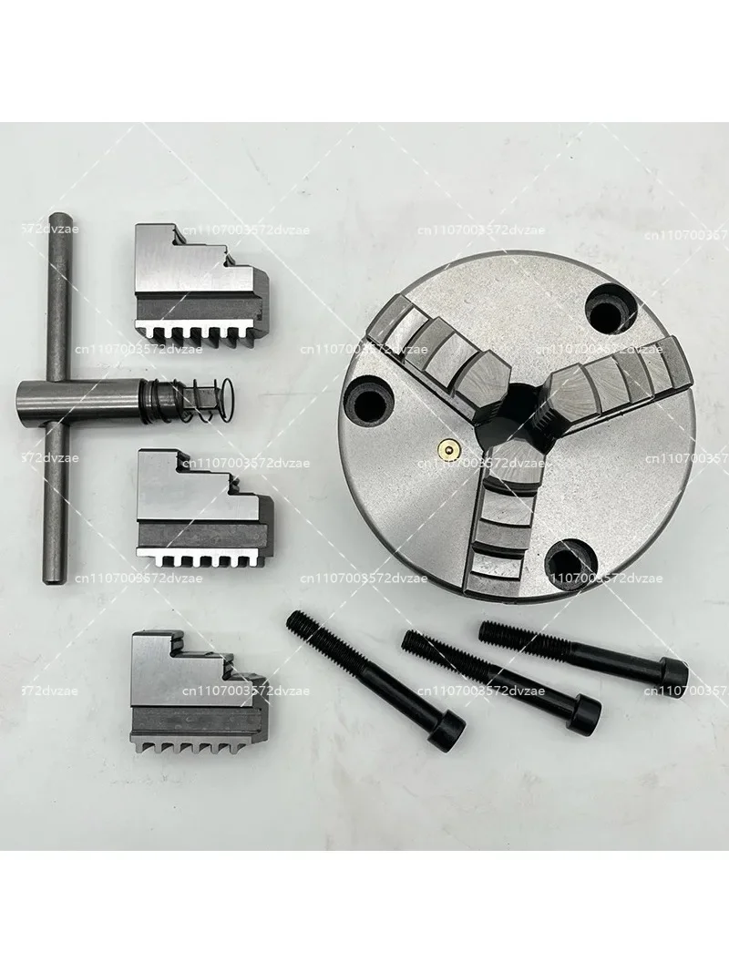 Mini 3-Claw 80mm Front 3 Hole Installation Self-Centering Rear Installation K11-80 Manual Lathe Chuck for Precision Machining
Mini 3-Claw 80mm Front 3 Hole Installation Self-Centering Rear Installation K11-80 Manual Lathe Chuck for Precision Machining