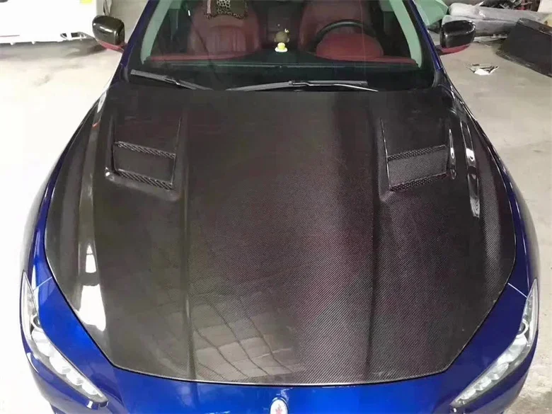 Aspe Style Real Carbon Fiber Front Bumper Engine Hood Bonnet Vent Cover For Maserati Ghibli 2014-2022
Aspe Style Real Carbon Fiber Front Bumper Engine Hood Bonnet Vent Cover For Maserati Ghibli 2014-2022