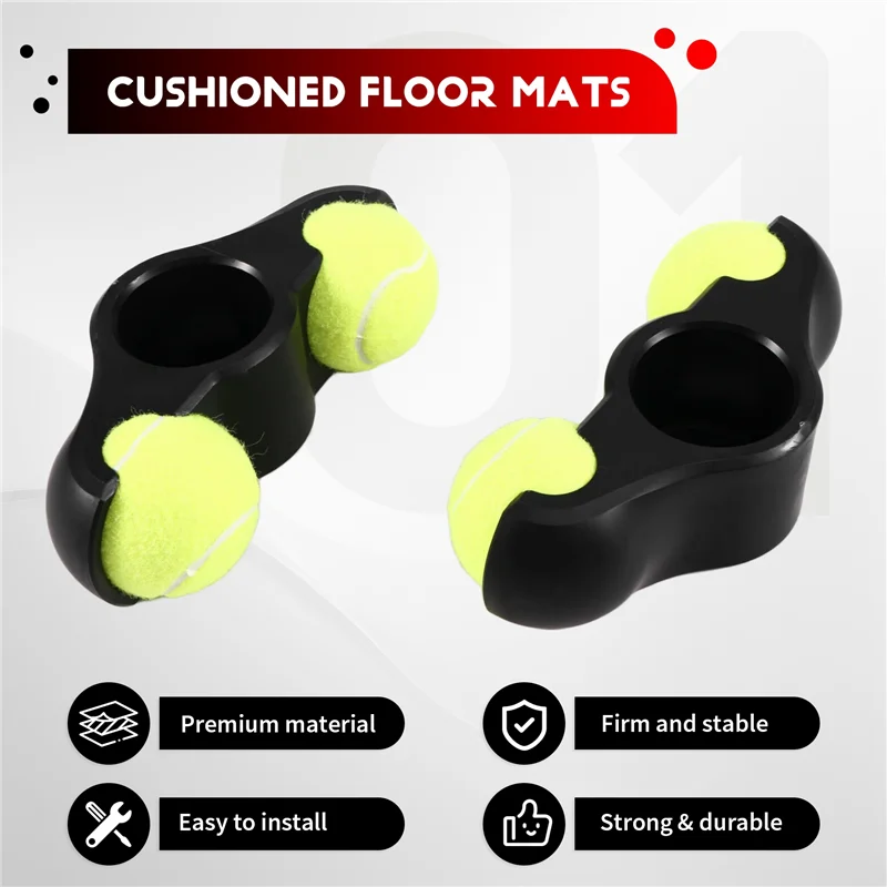 AS98-2PCS Indoor Bike Cushioned Foot Pad Noise Reduction And Anti-Friction Floor Tennis Foot Pads For Wahoo (With Ball)
AS98-2PCS Indoor Bike Cushioned Foot Pad Noise Reduction And Anti-Friction Floor Tennis Foot Pads For Wahoo (With Ball)