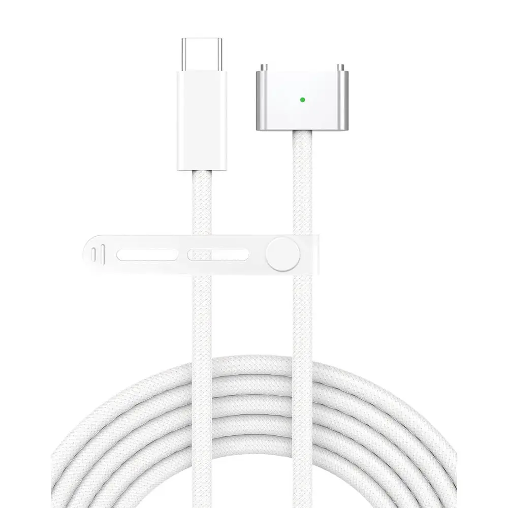 USB-C to Magnetic Charging Cable for 13.6 MacBook Air, 14 & 16 Pro, Braided, LED, Strong Magnet, Durable, High-Quality 6.6T
USB-C to Magnetic Charging Cable for 13.6 MacBook Air, 14 & 16 Pro, Braided, LED, Strong Magnet, Durable, High-Quality 6.6T