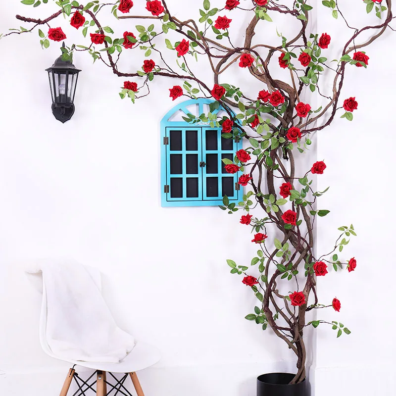 300cm Artificial Hanging Fake Flowers String Silk Roses Vine Plastic Plants Rattan Garland Wreath Wedding Home Party Decorations
300cm Artificial Hanging Fake Flowers String Silk Roses Vine Plastic Plants Rattan Garland Wreath Wedding Home Party Decorations