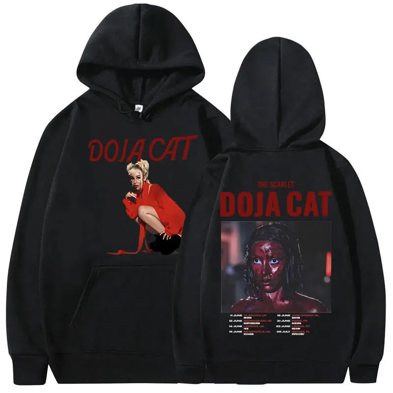 Rapper Doja Cat Candy The Scarlet Graphic Hoodie Men's Fashion Oversized Pullover Men Women Hip Hop Vintage Pullover Hoodies
Rapper Doja Cat Candy The Scarlet Graphic Hoodie Men's Fashion Oversized Pullover Men Women Hip Hop Vintage Pullover Hoodies