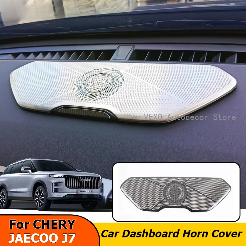 Для CHERY JAECOO J7 PHEV Tansuo 06 2023 2024 2025 автомобильная приборная панель, звуковая крышка, динамик из нержавеющей стали, аудио наклейка, декор интерьера
Для CHERY JAECOO J7 PHEV Tansuo 06 2023 2024 2025 автомобильная приборная панель, звуковая крышка, динамик из нержавеющей стали, аудио наклейка, декор интерьера