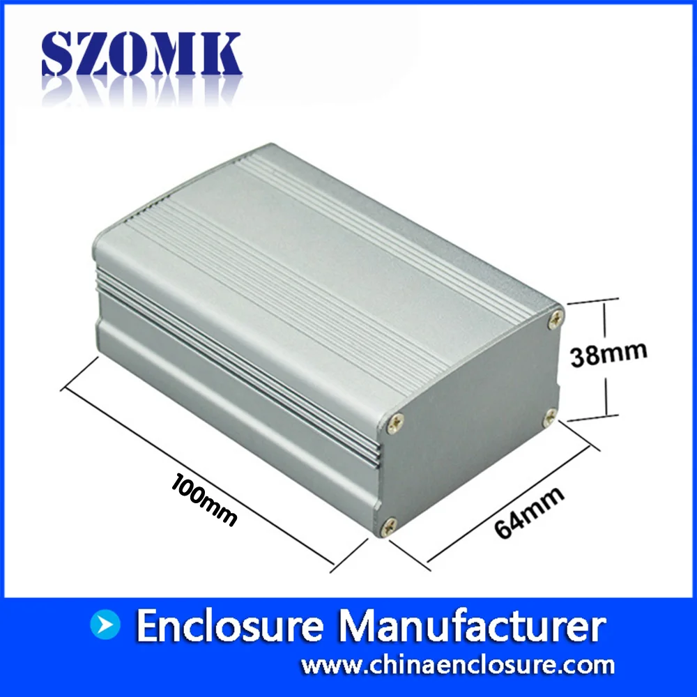 10 Pieces small electronic aluminum screen enclosure dark grey color rack metal box 38*64*95mm
10 Pieces small electronic aluminum screen enclosure dark grey color rack metal box 38*64*95mm