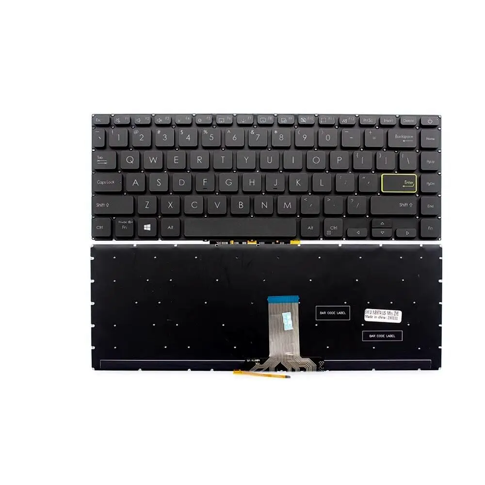 New Laptop US English Backlit Keyboard For ASUS Vivobook 14 X421DA M413DA M413IA Black
New Laptop US English Backlit Keyboard For ASUS Vivobook 14 X421DA M413DA M413IA Black