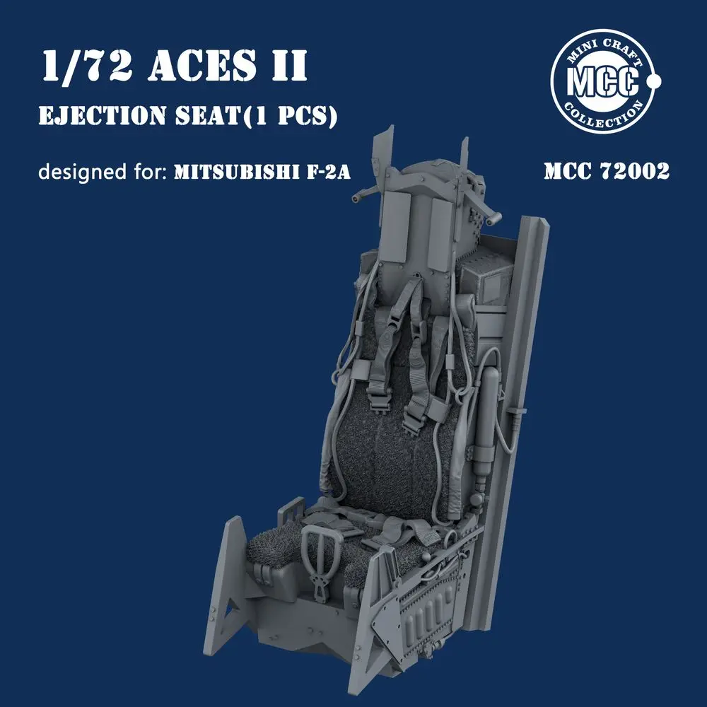MCC 72002 1/72 ACES ll Ejection Seat для Mitsabishi F-2A (1 шт.) - Набор обновленных деталей
MCC 72002 1/72 ACES ll Ejection Seat для Mitsabishi F-2A (1 шт.) - Набор обновленных деталей