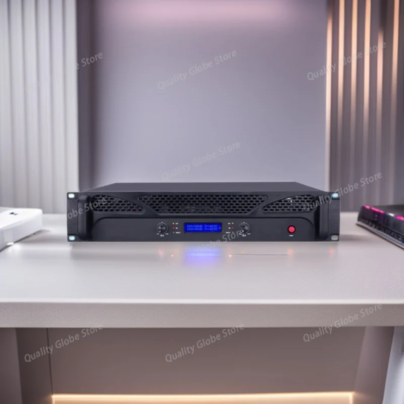 Professional Digital Power Amplifier, High-power Pure Rear Power Supply, Two Channel Household KTV Stage Singing Performance
Professional Digital Power Amplifier, High-power Pure Rear Power Supply, Two Channel Household KTV Stage Singing Performance
