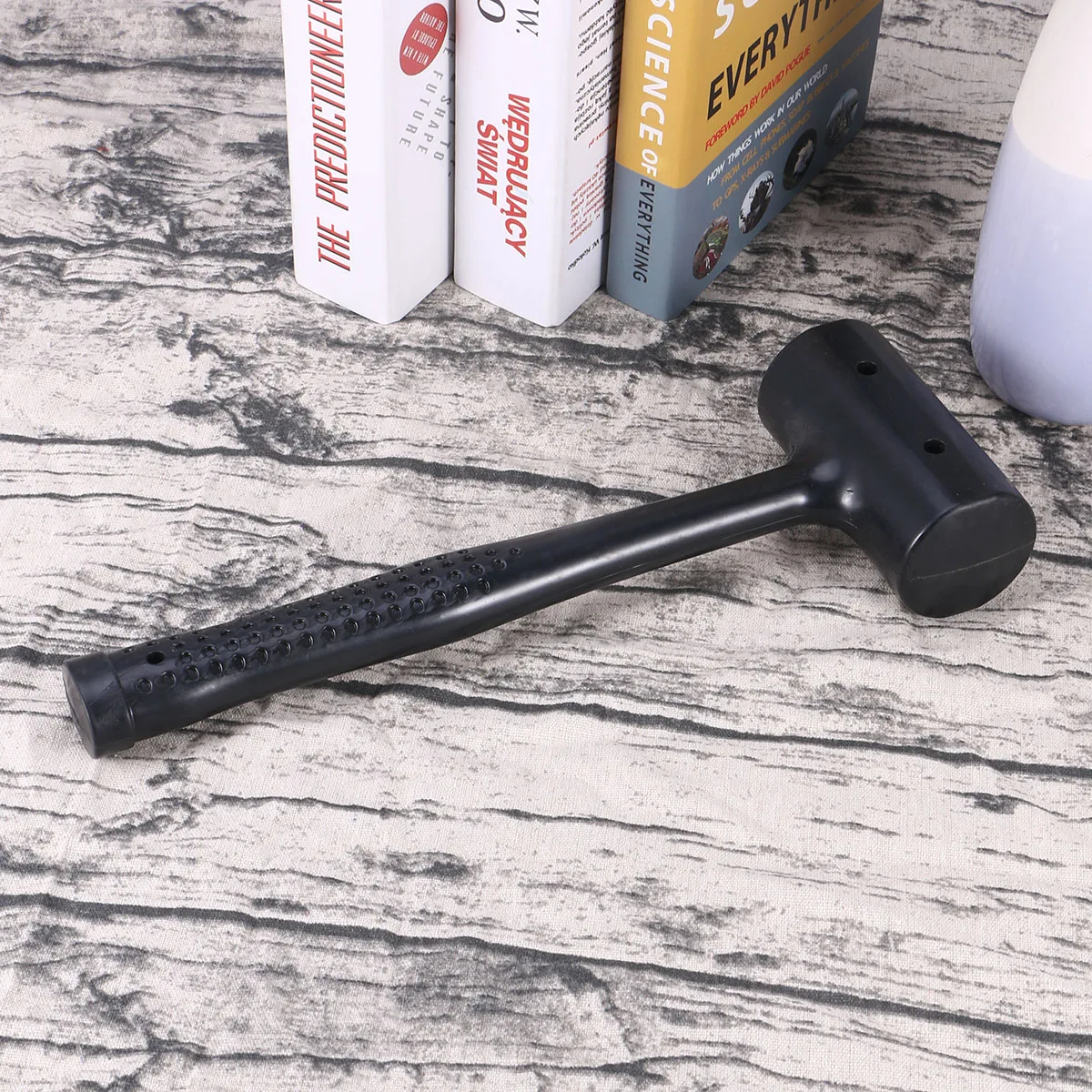 Rubber Hammer Small Size Ergonomic Design Anti Slip H Installation Tool For Plastic Wood Percussion No Damage Multifunctional
Rubber Hammer Small Size Ergonomic Design Anti Slip H Installation Tool For Plastic Wood Percussion No Damage Multifunctional