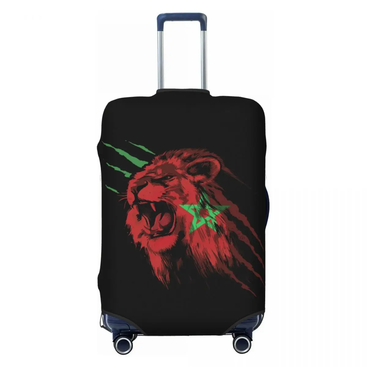 Custom Custom Moroccan Atlas Lions Morocco Flag Luggage Cover Protector Washable Travel Suitcase Covers
Custom Custom Moroccan Atlas Lions Morocco Flag Luggage Cover Protector Washable Travel Suitcase Covers