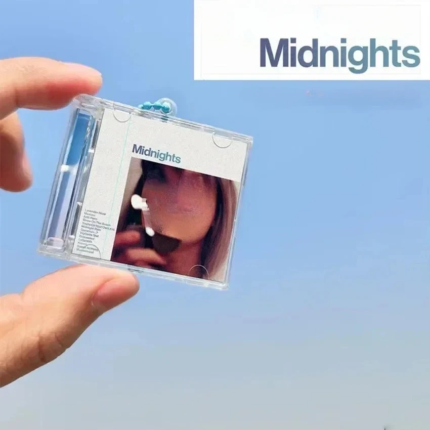 4pcs Free Custom Mini Album Cover CD Case with NFC Function Pendant,Personalized TS Midnights Keychain,gift for music lover
4pcs Free Custom Mini Album Cover CD Case with NFC Function Pendant,Personalized TS Midnights Keychain,gift for music lover