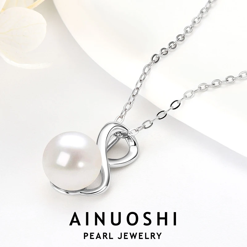 Ainuoshi 9-9,5 мм белый пресноводный жемчуг кулон ожерелье из стерлингового серебра 925 пробы женские ожерелья для женщин девочек ювелирные изделия подарок
Ainuoshi 9-9,5 мм белый пресноводный жемчуг кулон ожерелье из стерлингового серебра 925 пробы женские ожерелья для женщин девочек ювелирные изделия подарок