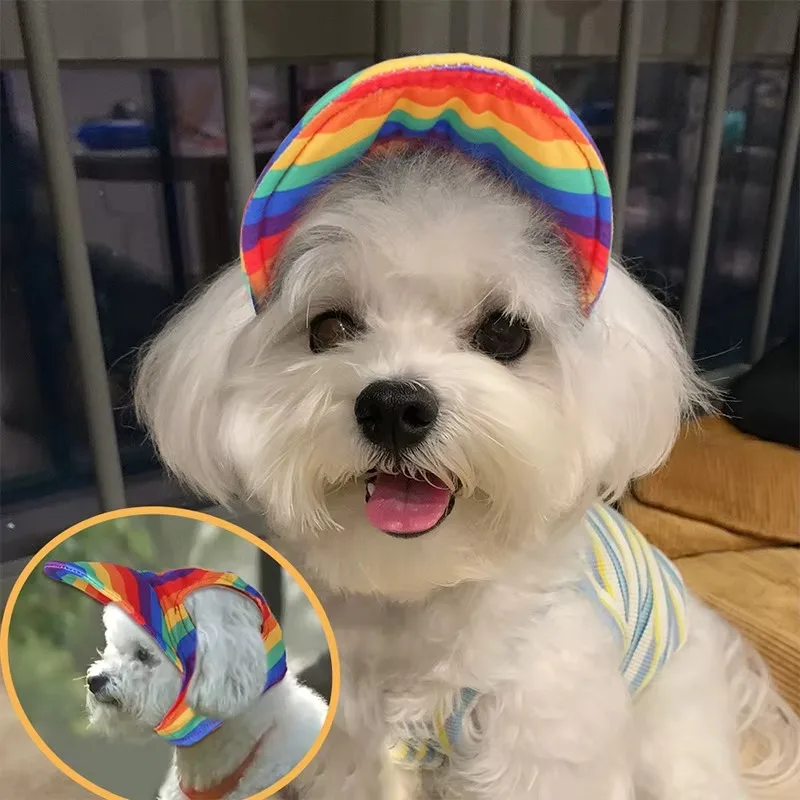 Adjustable Sun Protection Teddy Hat New Outdoor Pet Dog Baseball Cap Sport Visor Pet Cap with Ear Holes
Adjustable Sun Protection Teddy Hat New Outdoor Pet Dog Baseball Cap Sport Visor Pet Cap with Ear Holes
