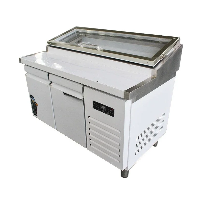 Salad table, freezer,slotting, fruit fishing, ice powder, operation table, refrigerated and fresh keeping, display cabinet
Salad table, freezer,slotting, fruit fishing, ice powder, operation table, refrigerated and fresh keeping, display cabinet