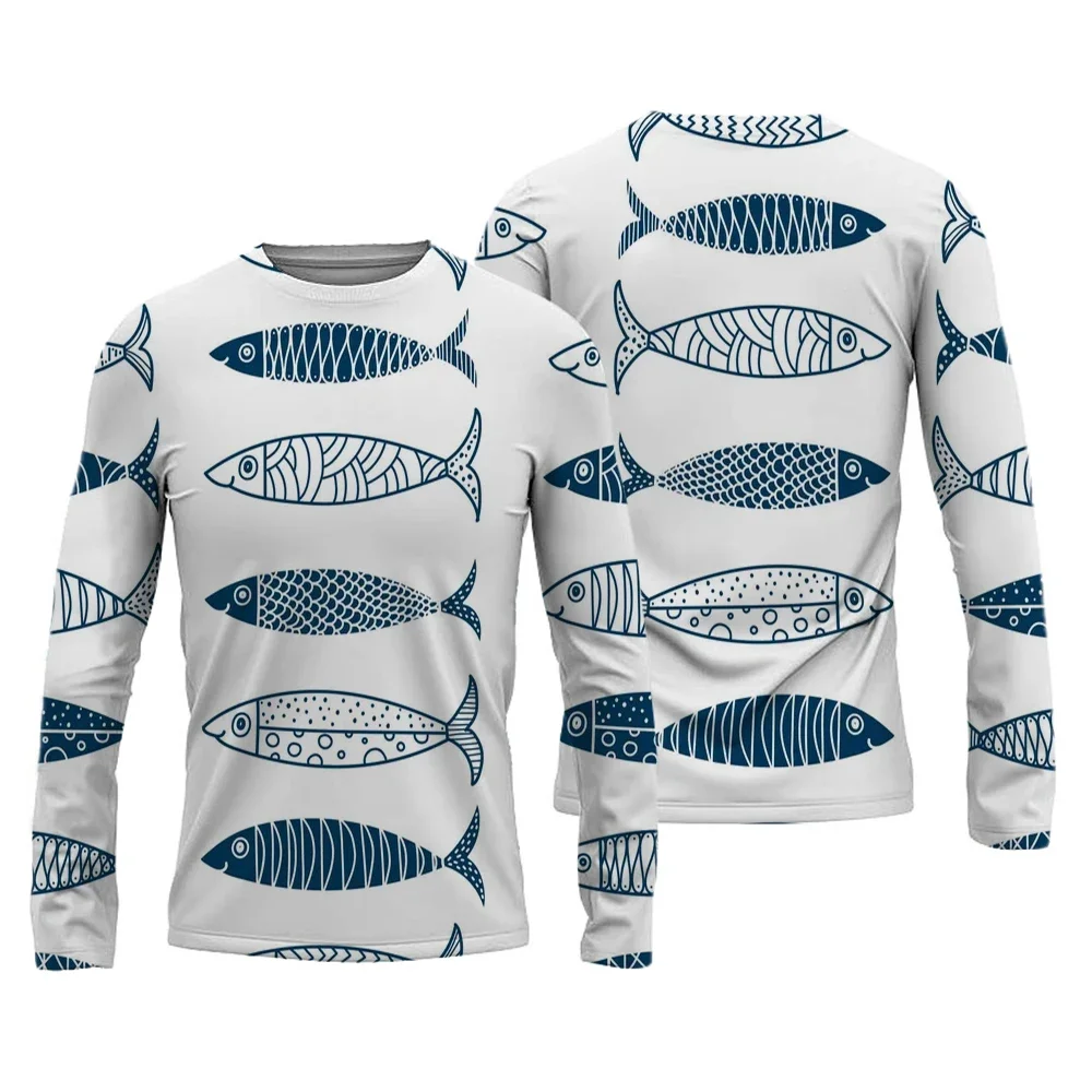 Men's Fishing Shirts Customizable Print T-Shirt Fishing Apparel Long Sleeve Fishing Shirt Outdoor Sports Crewneck Tops 6XL
Men's Fishing Shirts Customizable Print T-Shirt Fishing Apparel Long Sleeve Fishing Shirt Outdoor Sports Crewneck Tops 6XL