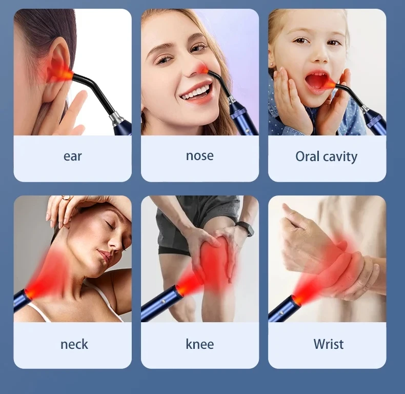 Near Infrared LED Light Therapy Wand 660nm 850nm Red Light Device for Cold Sore Mouth Sores Treatment Skin Care
Near Infrared LED Light Therapy Wand 660nm 850nm Red Light Device for Cold Sore Mouth Sores Treatment Skin Care