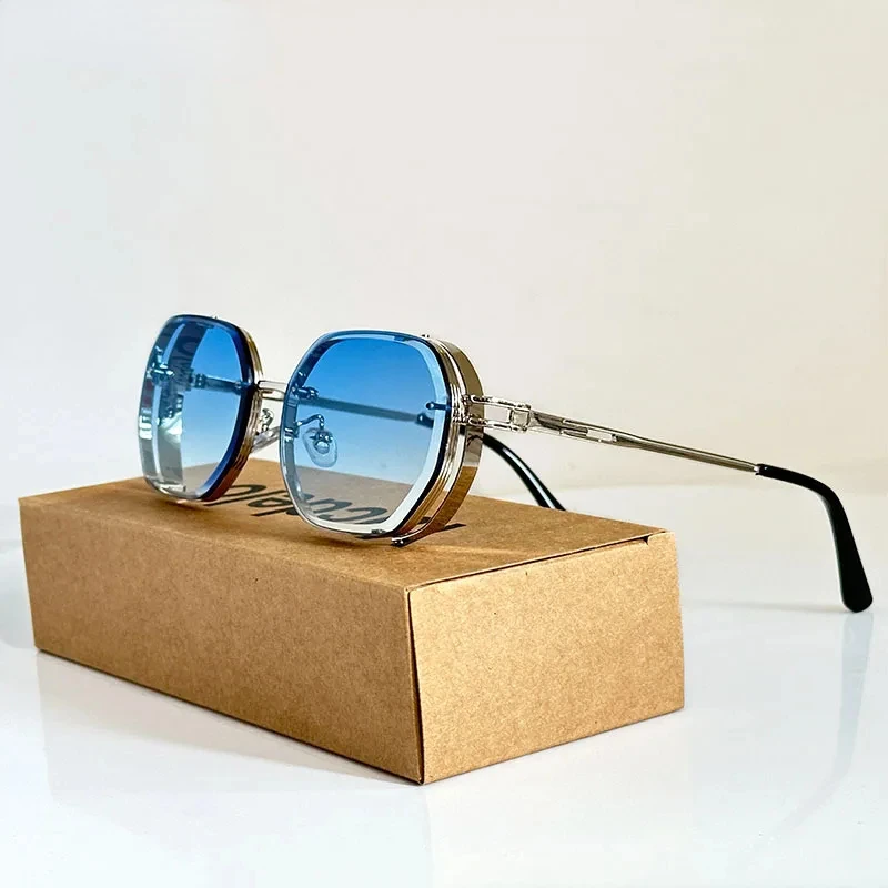 2024 Steampunk Sunglasses For Men Fashionable Square Punk Fashion Glasses Designer Sunglasses Women Trendy Gafas De Sol Hombre
2024 Steampunk Sunglasses For Men Fashionable Square Punk Fashion Glasses Designer Sunglasses Women Trendy Gafas De Sol Hombre