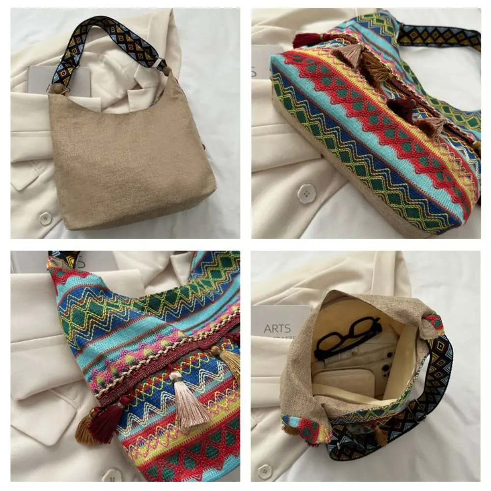 Tassel Ethnic Style Crossbody Bags Woven Bag Large Capacity Fringe Shoulder Bag Messenger Bag Geometric Bohemian Tote Bag Travel
Tassel Ethnic Style Crossbody Bags Woven Bag Large Capacity Fringe Shoulder Bag Messenger Bag Geometric Bohemian Tote Bag Travel