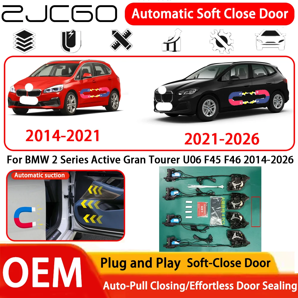 for BMW 2 Series Active Gran Tourer U06 F45 F46 2014-2026 Car OEM Plug and Play Automatic Electric Soft Close Door System
for BMW 2 Series Active Gran Tourer U06 F45 F46 2014-2026 Car OEM Plug and Play Automatic Electric Soft Close Door System 