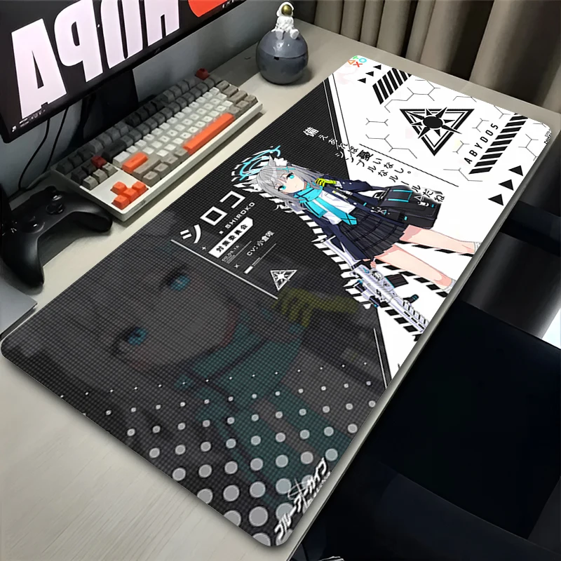 Blue Archive Mouse pad Non-Slip game player computer accessories keyboard pad large desk pad coaster PC carpet Game Mousepad XXL
Blue Archive Mouse pad Non-Slip game player computer accessories keyboard pad large desk pad coaster PC carpet Game Mousepad XXL