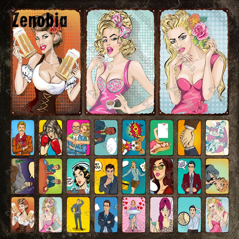 Pop Style Metal Signs Sexy Woman Holding Draft Beer Metal Poster Boxing Doctor Decorative Tin Signs Plate for Home Wall Decor
Pop Style Metal Signs Sexy Woman Holding Draft Beer Metal Poster Boxing Doctor Decorative Tin Signs Plate for Home Wall Decor