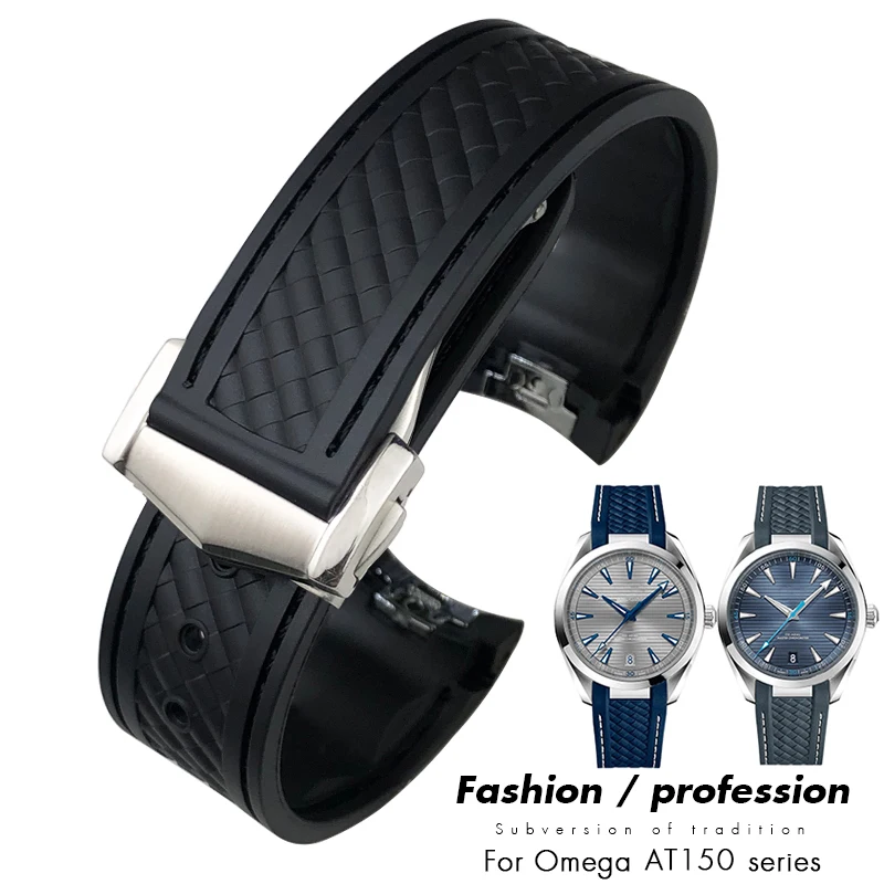 19mm 20mm Rubber Silicone Watch bands for Omega S x Watch Speedmaster Curved End Sports Strap Steel Buckle Watchband Bracelets
19mm 20mm Rubber Silicone Watch bands for Omega S x Watch Speedmaster Curved End Sports Strap Steel Buckle Watchband Bracelets