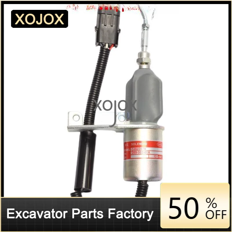 XOJOX For Cummins Roller Flame Out Solenoid Valve C4942879 C4942878 D59-002-01A Flame Out Solenoid Valve High Quality Parts
XOJOX For Cummins Roller Flame Out Solenoid Valve C4942879 C4942878 D59-002-01A Flame Out Solenoid Valve High Quality Parts