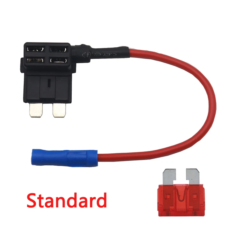 【10PCS】Micro Mini Standard Fuse Holder Add-a-circuit TAP Adapter With Micro Mini Standard ATM Blade Fuse
【10PCS】Micro Mini Standard Fuse Holder Add-a-circuit TAP Adapter With Micro Mini Standard ATM Blade Fuse