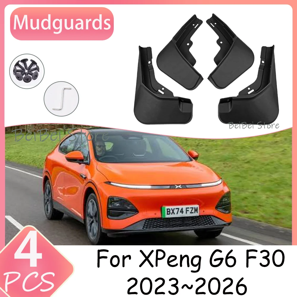 Mudguard For XPeng G6 F30 2023~2026 2024 2025 4PCS Car Wheel Mudguard Flaps Mud Skin Cover Fenders Splash Protect Accessories
Mudguard For XPeng G6 F30 2023~2026 2024 2025 4PCS Car Wheel Mudguard Flaps Mud Skin Cover Fenders Splash Protect Accessories